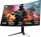 KTC 32 Inch FHD 1080p Curved Gaming Monitor - Image 9