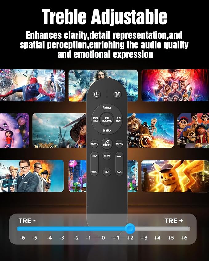 Hiwill 5.1ch Dolby Atmos Soundbar - Image 7