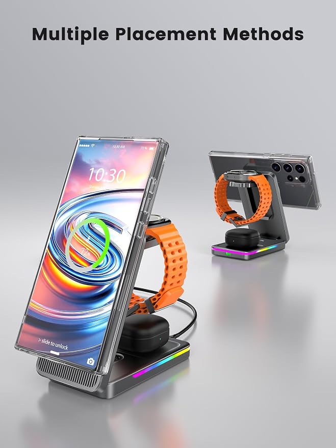3 in 1 Magnetic Wireless Charger - Image 5