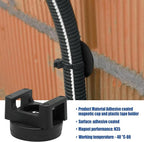 20Pcs Magnetic Cable Zip Tie Base, Heavy Duty Wire Cable Holder Supplies - Image 3