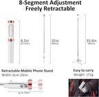 CellphoneTripod with Remote, Aluminum Alloy Selfie Stick Tripod, Best Foldable - Image 6