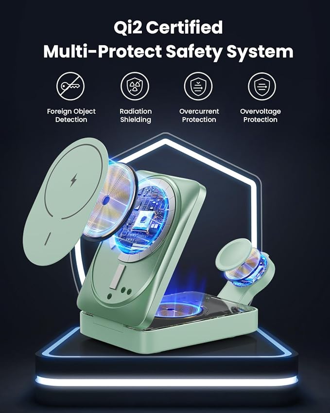 3-in-1 Wireless Charger Charging Station - Image 5