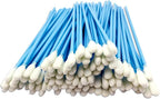 100 Pcs Solvent Resistant Professional Lint Free Swabs, 6.37" Long Handle Foam by Unknown