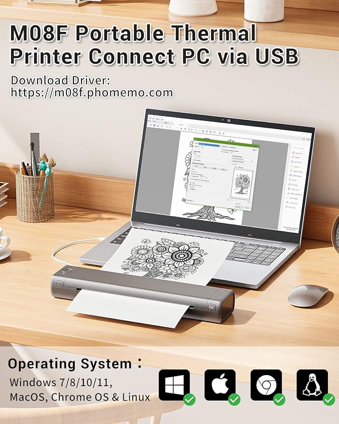 Phomemo Inkless Portable Printer - Image 3