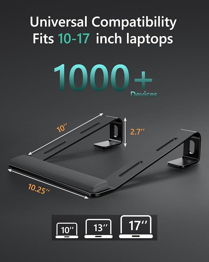 Aluminum Laptop Stand, Notebook Stand - Image 5