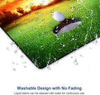 Mouse Pad, Ball in Hole Golf Mouse Pad Rectangle Custom Designs, Waterproof - Image 5