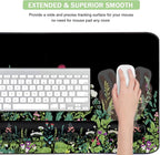 Keyboard Mouse Pad Set, Extended Mouse Pad+Keyboard Wrist Rest Support - Image 5