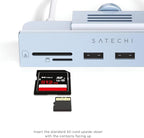 Satechi Clamp Hub USB-C – USB-C Data Port, USB-A 3.0 Data Ports, Micro/SD Card - Image 3