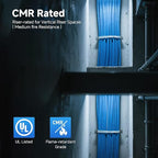 Cable Matters 10Gbps in-Wall Riser Rated 23AWG Bare Copper Cat6 Ethernet Cable - Image 5