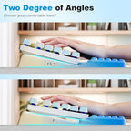 Ospelelf Ergonomic Keyboard Wrist Rest Pad Comfortable Keyboard Stand Riser - Image 4