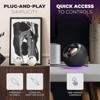 Creative Pebble SE Minimalist 2.0 USB-C Powered PC Speakers - Image 3