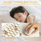 Wireless Keyboard and Mouse Combo, Full-Sized Wireless Keyboard and Adjustable - Image 3
