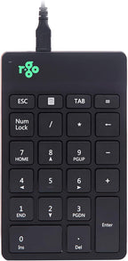 R-Go Number Pad Keyboard, USB-C/A Wired, Mini Numeric Keypad by R-GoTools