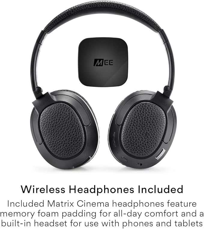 MEE audio Connect T1CMA Bluetooth Over-Ear Wireless Headphones Headset - Image 5
