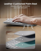 ProtoArc Backlit Bluetooth Ergonomic Keyboard, EK01 Plus Full Size Wireless - Image 6