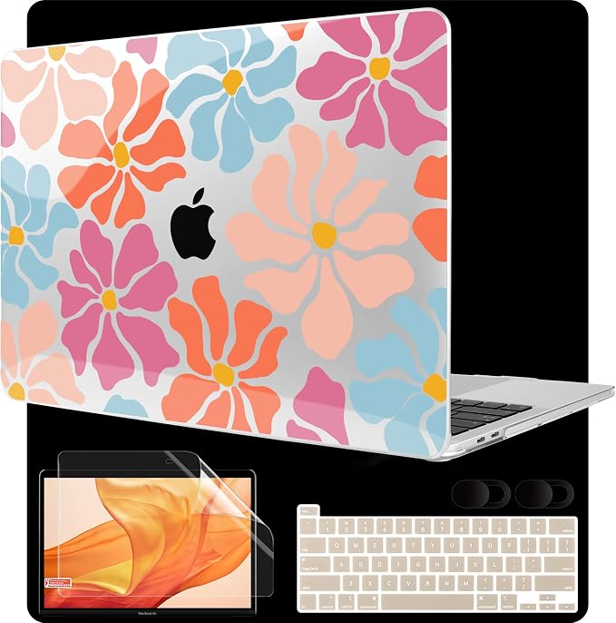 MEEgoodo Case for MacBook Pro 13 inch Case 2022 2021 2020 A2338 M2/M1 A2251 by MEEgoodo