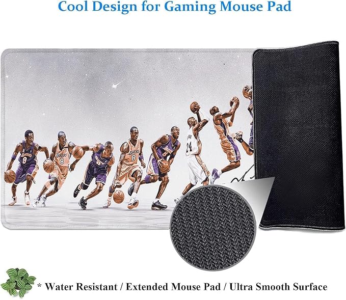 RTGGSEL 31.5x11.8 Inch Non-Slip Long Extended Large Gaming Mouse Pad - Image 6