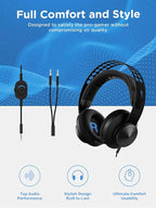 Lenovo Legion H300 Stereo Gaming Headset, Noise-Cancelling Mic, Memory Foam & - Image 5