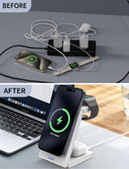3 in 1 Wireless Charging Station, Magnetic Foldable Wireless Charger, Fast - Image 5