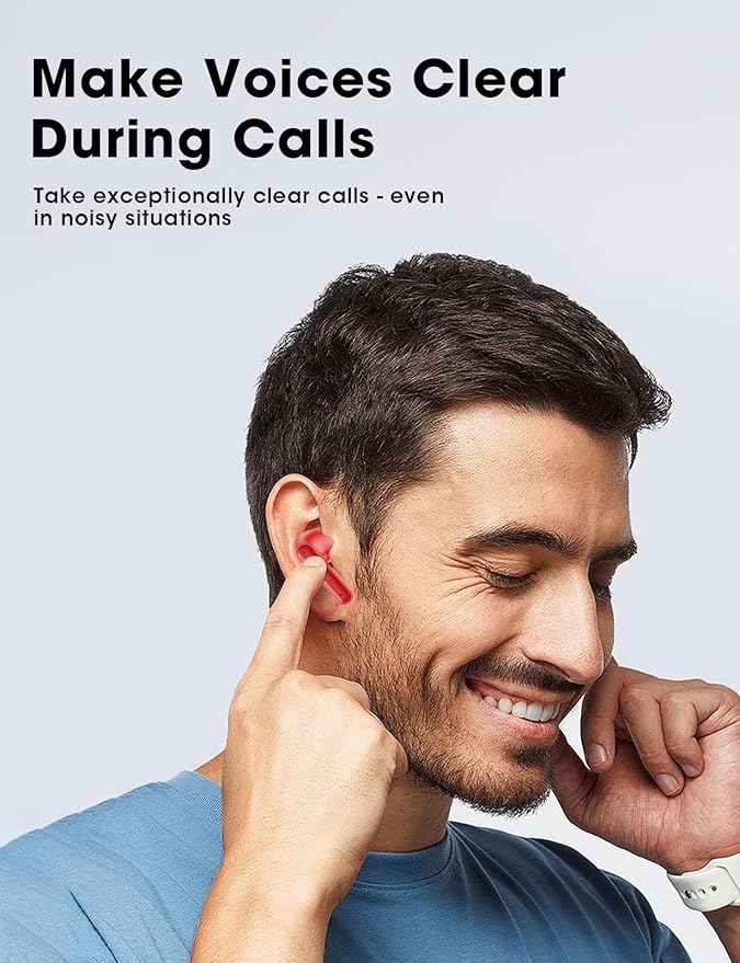 Wireless Earbuds Deep Bass Sound Ear Buds, LED Display Earphones - Image 3