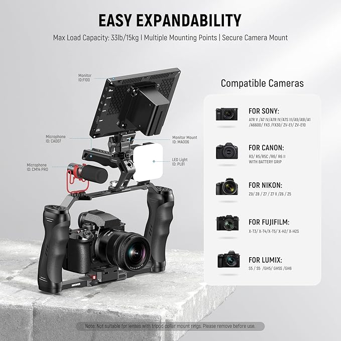NEEWER Video Camera Cage Rig - Image 6