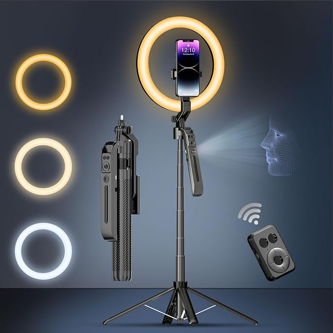 Auto Face Tracking Selfie Stick Tripod by HOME