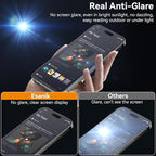Esanik for iPhone 16 Plus/15 Plus Matte Glass Screen Protector Anti-Glare & - Image 3