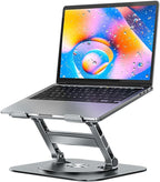 Laptop Stand, 360 Swivel Aluminum Computer Stand Ergonomic Laptop Riser by MCHOSE