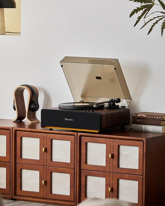 Vinyl Record Player, High Fidelity Belt Drive Turntable - Image 8