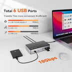 TobenONE DisplayLink Docking Station 3 Monitors - Image 4