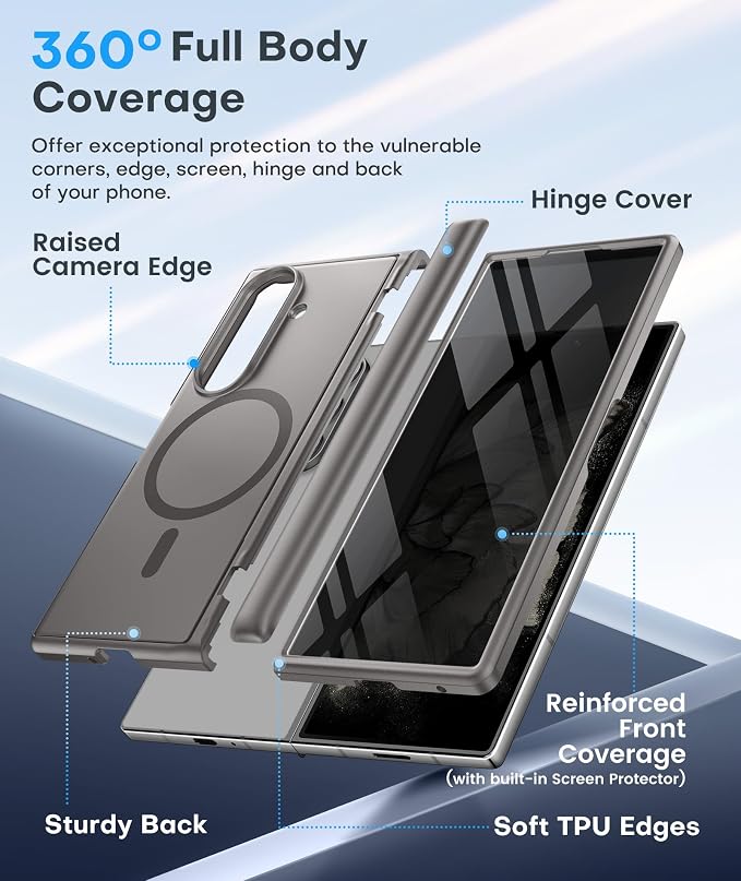 BERFY Magnetic for Samsung Galaxy Z Fold 7 Case - Image 5