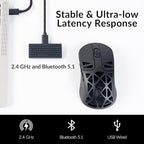 M3 Mini 4K Wireless Mouse Signature Edition 5.1/2.4 GHz/Wired Optical Mouse - Image 4