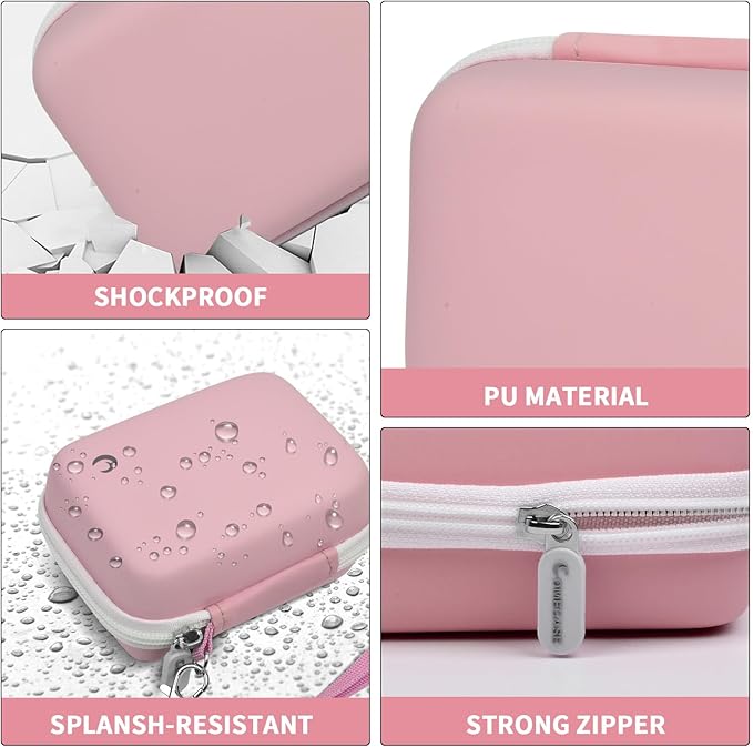 Carrying & Protective Case for Digital Camera, AbergBest 21 Mega Pixels 2.7" - Image 3