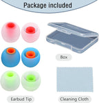 Silicone Replacement Earbud Tips Earbud Covers Ear Tips Fit - Image 7