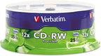 Verbatim CD-RW 700MB 2X-12X Rewritable Media Disc by Verbatim