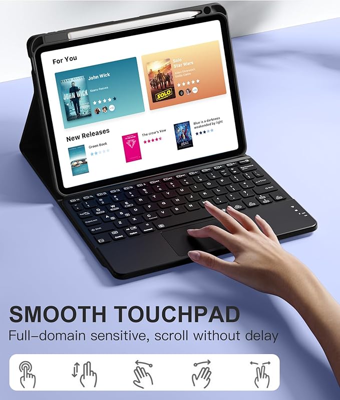 Compatible with iPad Air 11 Inch & Air 5th/ Air 4th Generation Case with - Image 3