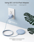 Wireless Charger, 15W Max Fast Wireless Charging Pad 2-Pack Compatible - Image 2