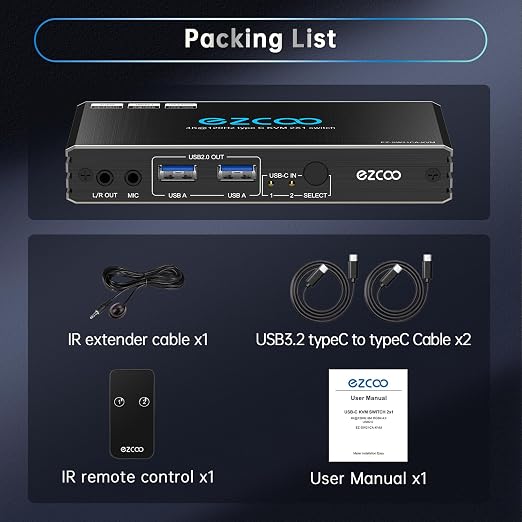 4K@120Hz USB-C HDMI2.1 KVM Switch - Image 8
