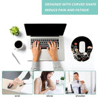 Mouse Pad with Wrist Support, Ergonomic Mouse Pad with Memory Foam Wrist Rest - Image 5