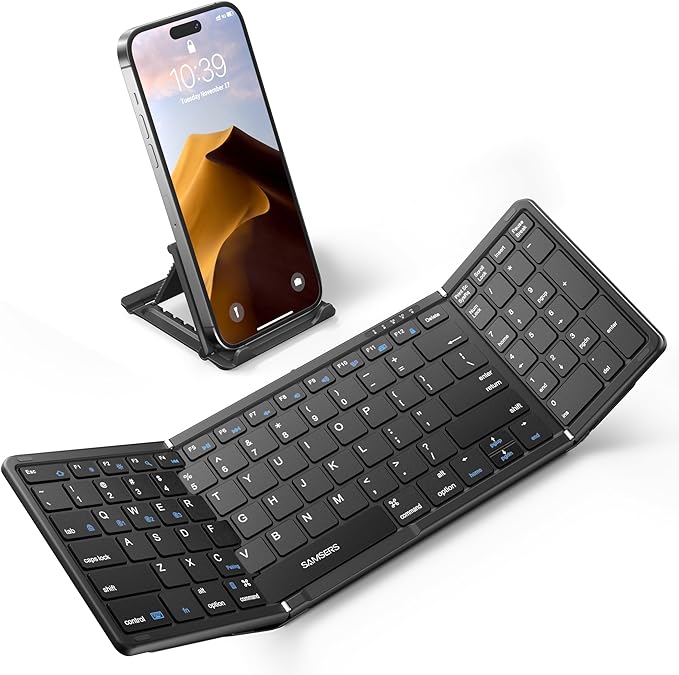 Samsers Foldable Bluetooth Keyboard by HOME