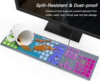 Colorful Keyboard Cover for Dell KM636 Wireless Keyboard/Dell KB216 KB216t - Image 6