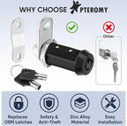 PTEROMY 2 Pack Cabinet Lock - Image 2