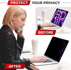 Magnetic Privacy Screen for MacBook Air 15 Inch Removable Laptop Privacy Filter - Image 6