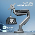 ARES WING Ultrawide Single Monitor Arm, Heavy Duty Monitor Mount - Image 3