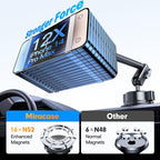 isuke for MagSafe Car Mount, Aluminum Alloy Magnetic Phone Holder for Car - Image 3
