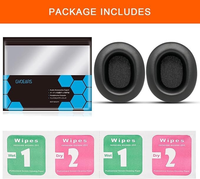 Earpads Replacement for Audio Technica M50X, GVOEARS Ear Cushions for HyperX - Image 9
