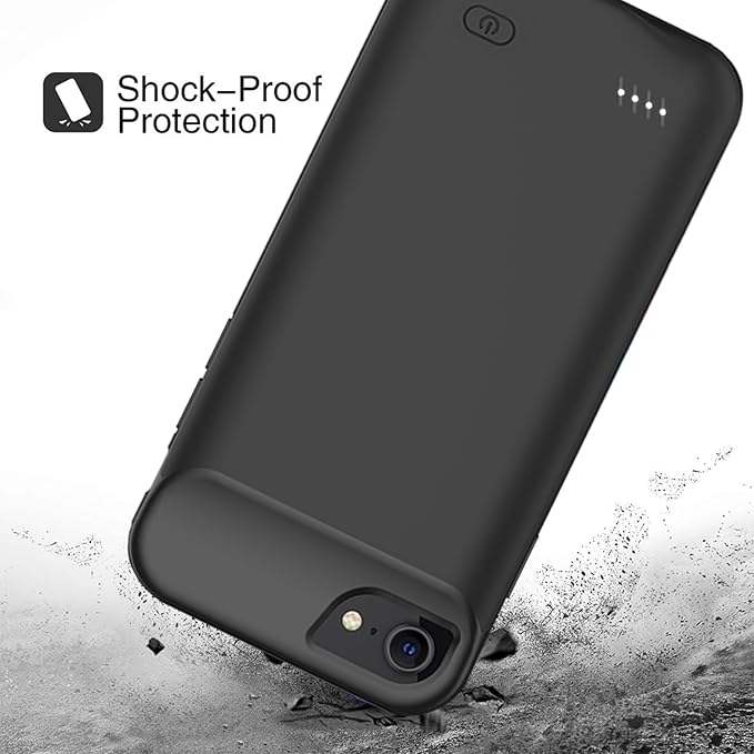 Battery Case for iPhone 8/7/6s/6/SE 3/SE 2, Upgraded 10000mAh Portable Battery - Image 4
