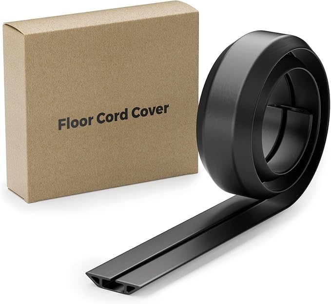 Yecaye 4ft Floor Cord Cover, Cord Covers - Image 7