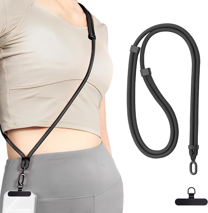ZXZone Phone Strap*1 Phone Tether Tab*1 Adjustable Neck Strap Phone Lanyard by ZXZone