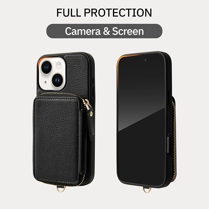 ZVE Wallet Case for iPhone 15, Phone Case Wallet - Image 7